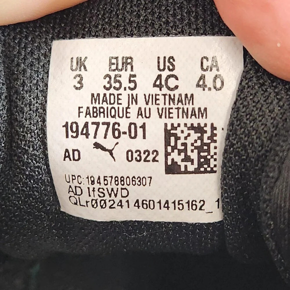 Puma Comet 2 Alt Jr Kids Sneakers Size 4C - Picture 10 of 10